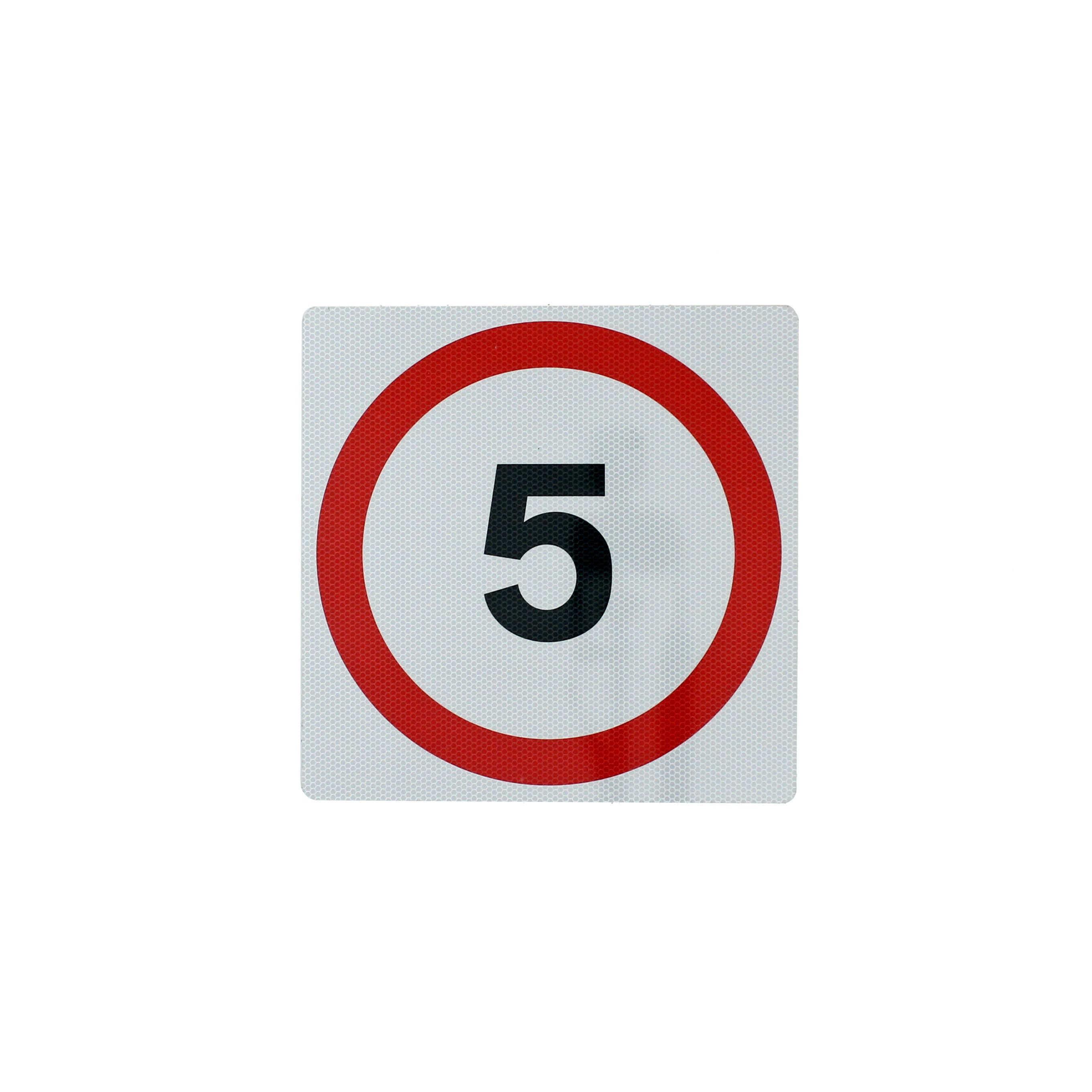 5mph Sign Square Sign Speed Limit Signs - 5mph / 10mph - Wall Mount (Flat) – Speed Bumps Direct
